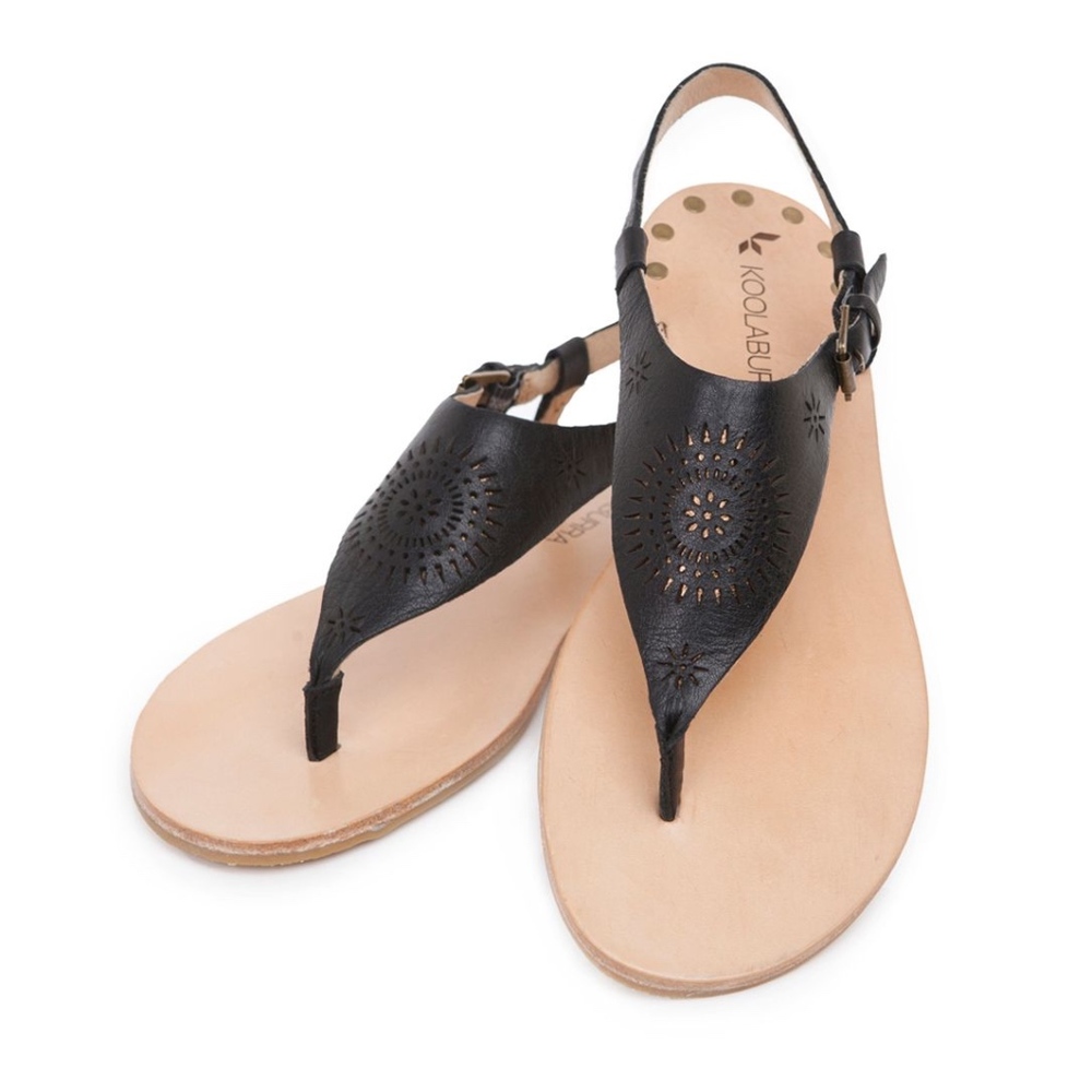 Koolaburra Farren Laser Black Sandals